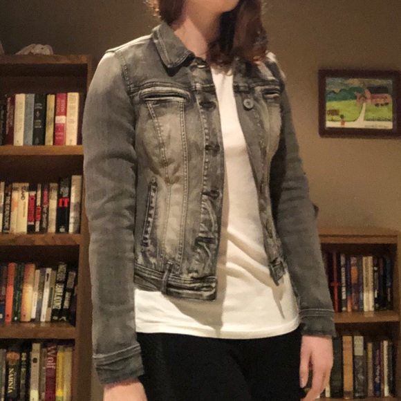 Gray Denim Jacket - Picture 1 of 3